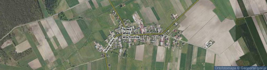 Zdjęcie satelitarne Nowa Wieś Wschodnia ul.